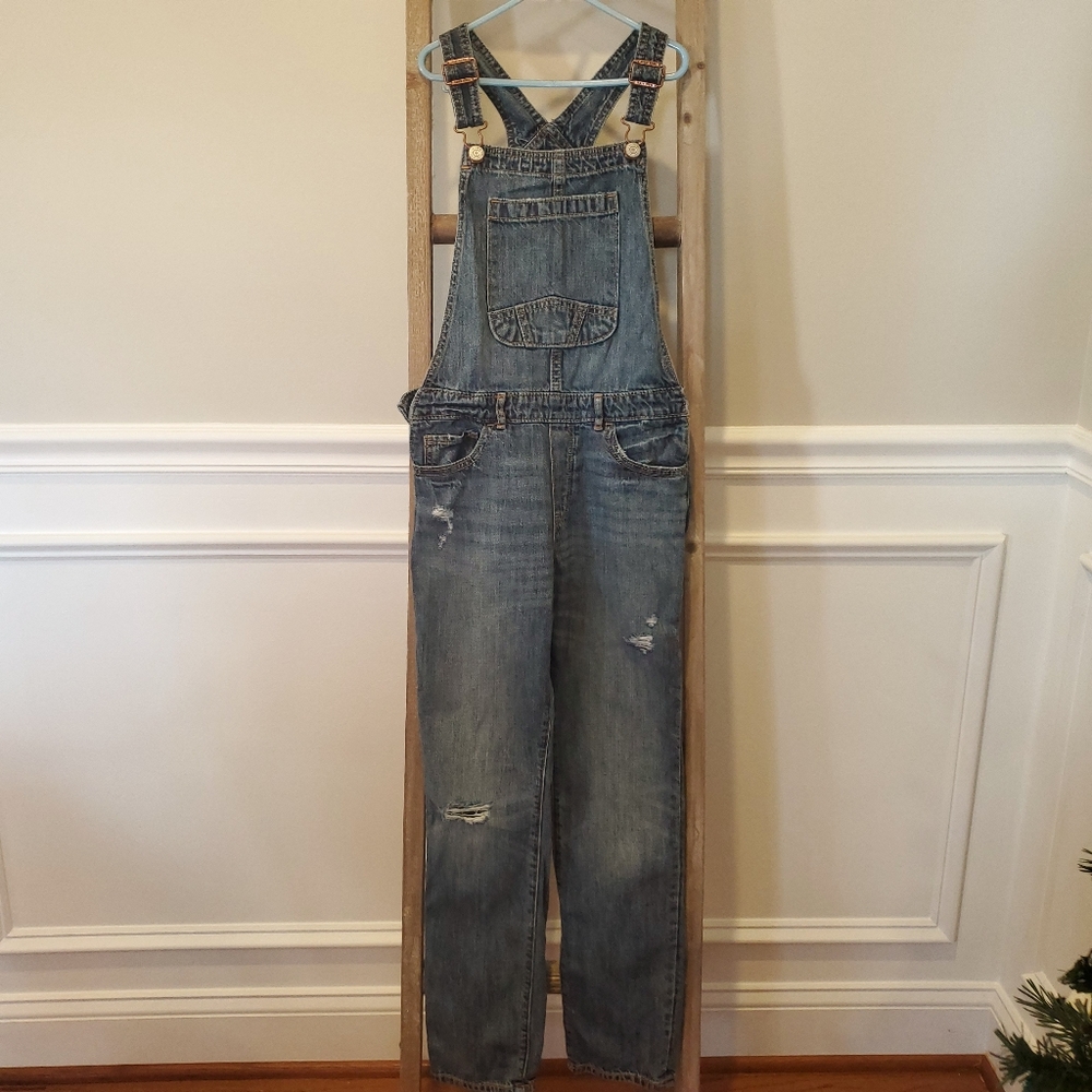 EUC GAP Kids Denim Overalls. Size XL